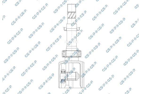 GSP 650138: Jungčių komplektas, kardaninis velenas