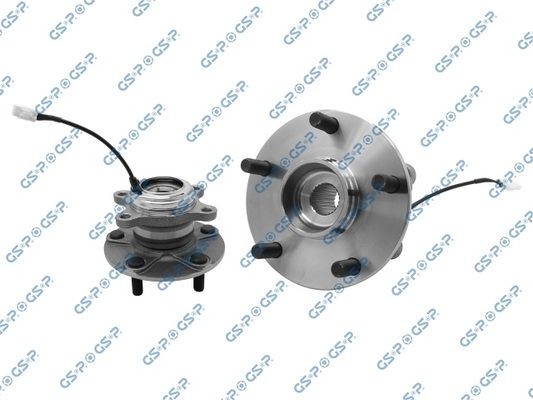 GSP 9324010: Rato guolio komplektas su integruotu ABS jutikliu
