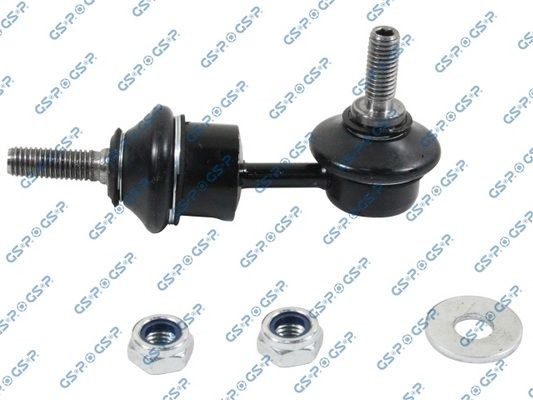 GSP S050143: Stabilisaator, Stabilisaator Tagasild vasakul, Tagasild paremal, 110,5mm