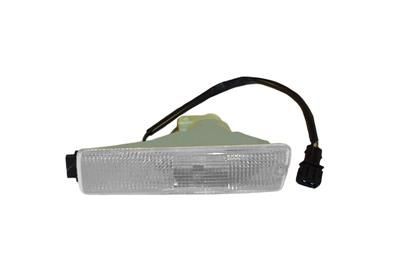 VAN WEZEL 5813907: Semnalizator fata stanga, alb, cu suport bulb