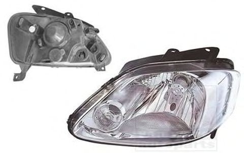 VAN WEZEL 5818962M: Far dreapta, H4, Culoare semnalizator: transparent