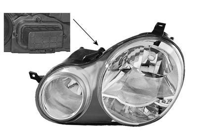 VAN WEZEL 5827961M: Strålkastare Vänster, H7, H1, med ställmotor för lysviddsreglering, Färg glas, blinklykta: glasklar
