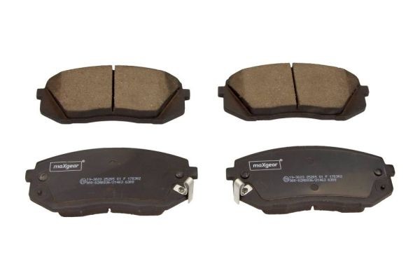 MAXGEAR 19-3023: Piduriklotsid Esisild