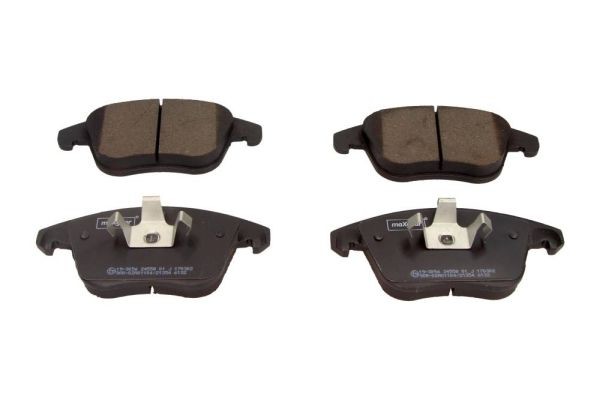 MAXGEAR 19-3056: Stabdžių kaladėlės priekinė ašis