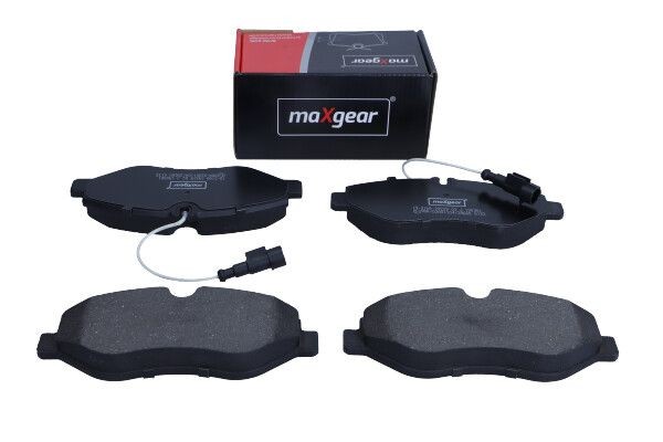 MAXGEAR 19-3168: Piduriklotsid koos pidurisadula kruvidega