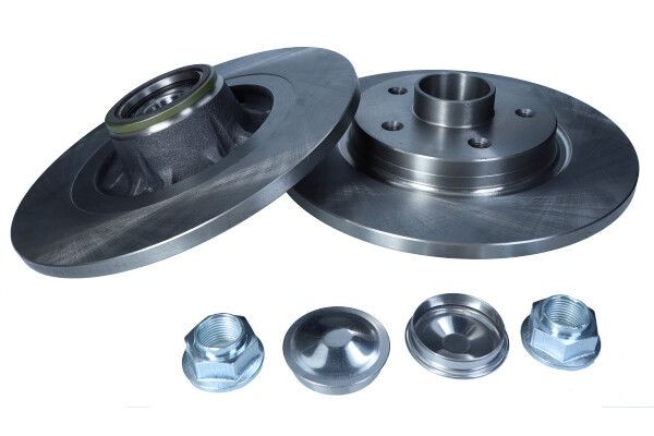 MAXGEAR 19-3228: Piduriketas Tagasild, Ø: 275mm, täis, Ø: 275mm, koos ABS-andurirõngaga, koos rattalaagriga, koos integreeritud magnetilise anduriga