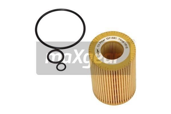 MAXGEAR 26-0881: Õlifilter koos tihenditega