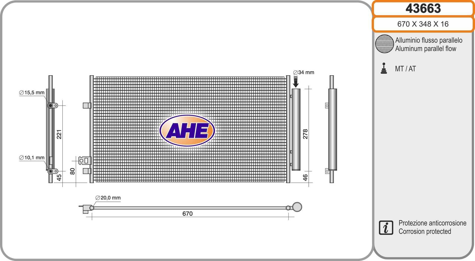 AHE 43663: Kondensaator, kliimaseade