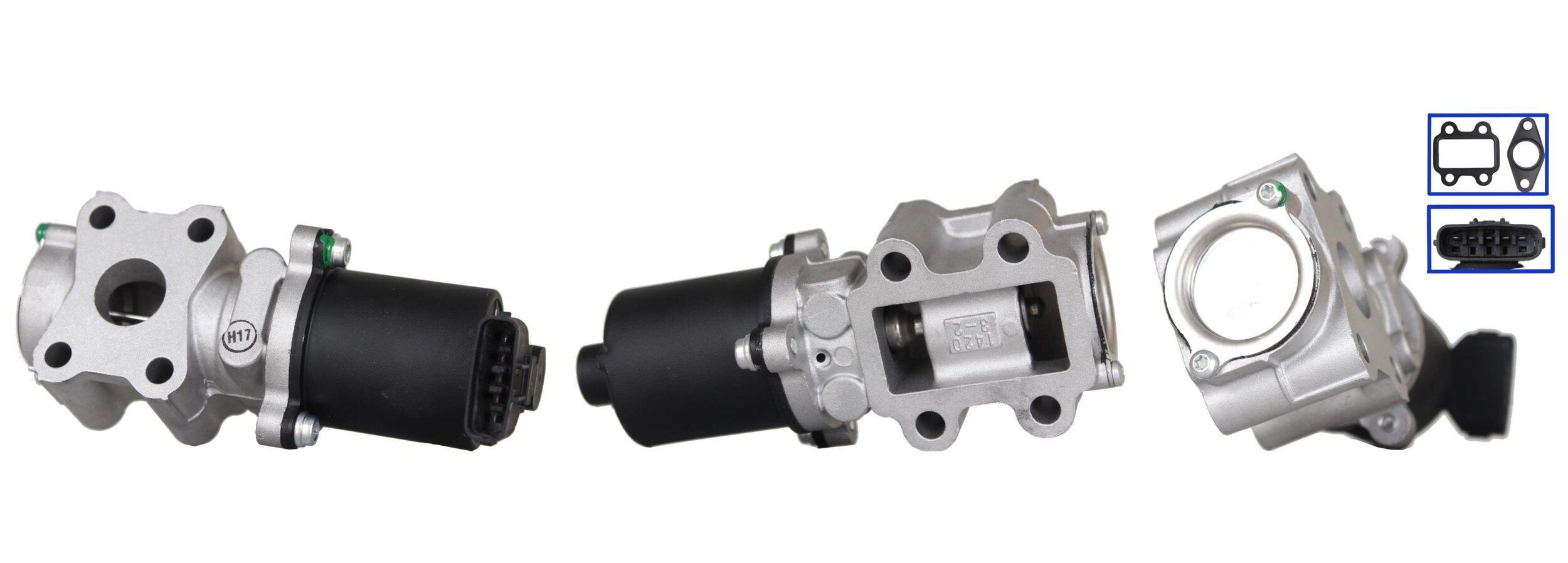DRI 717720276: EGR-klapp koos tihenditega