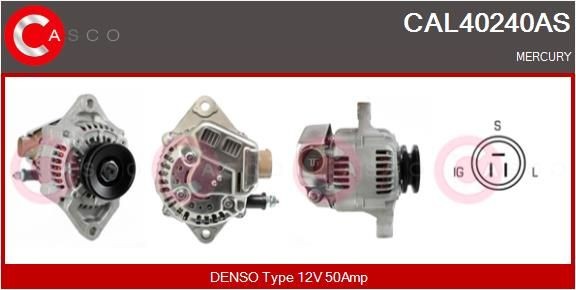 CASCO CAL21170GS: Alternator 65A