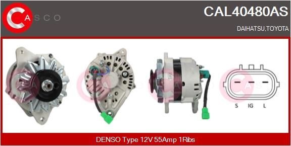 CASCO CAL30171AS: Alternator 70A