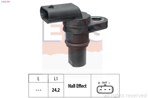 EPS 1.953.793: Andur, Nukkvõllipositsioon Made in Italy - OE Equivalent