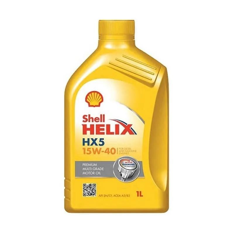 SHELL 550039834: Variklio alyva Helix HX7 5W-40 (SN Plus) 1l, 15W-40 Helix, HX5