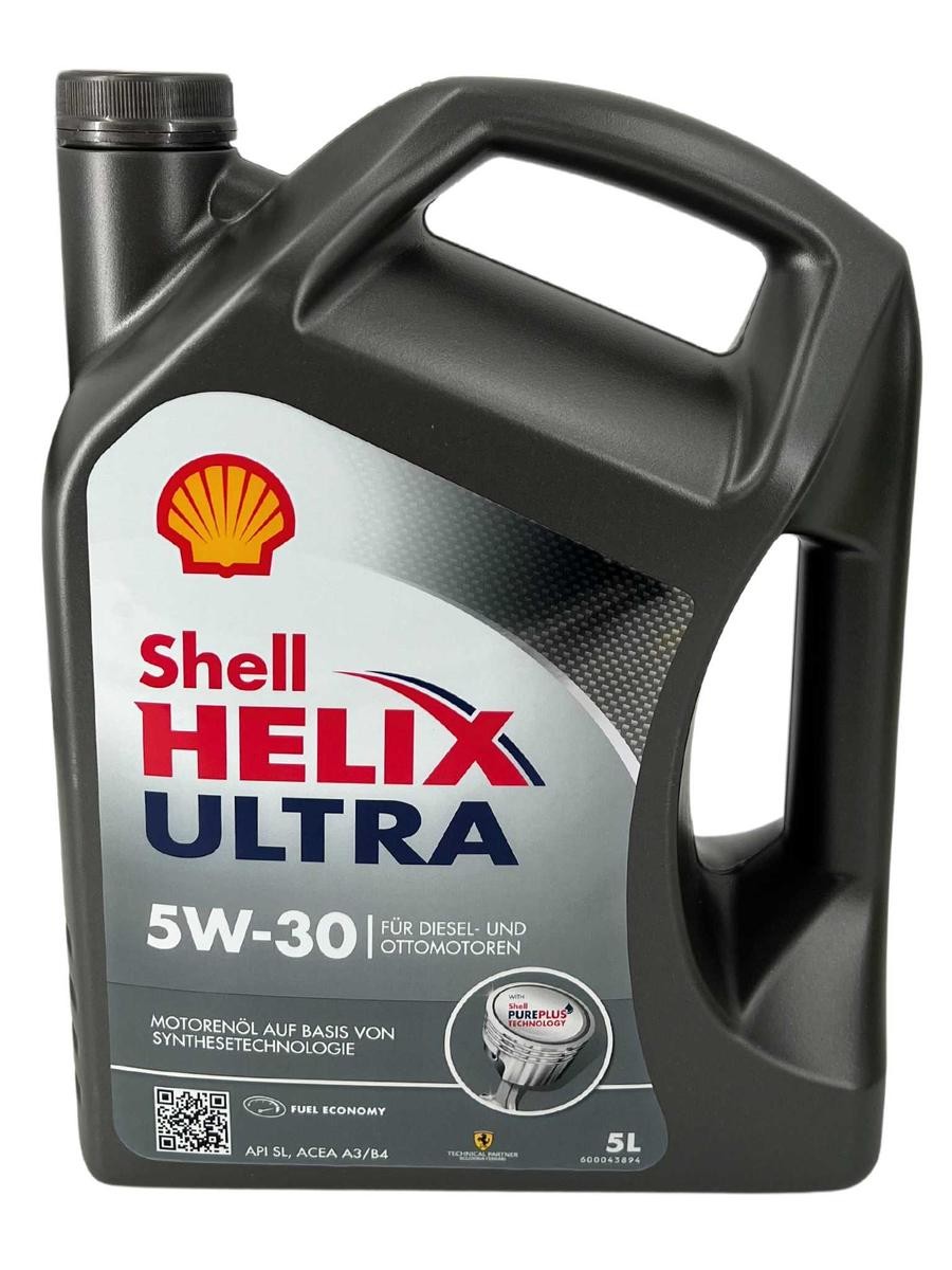 SHELL 550040655: Mootoriõli Helix Ultra 5W-30 5l, 5W-30 Helix, Ultra