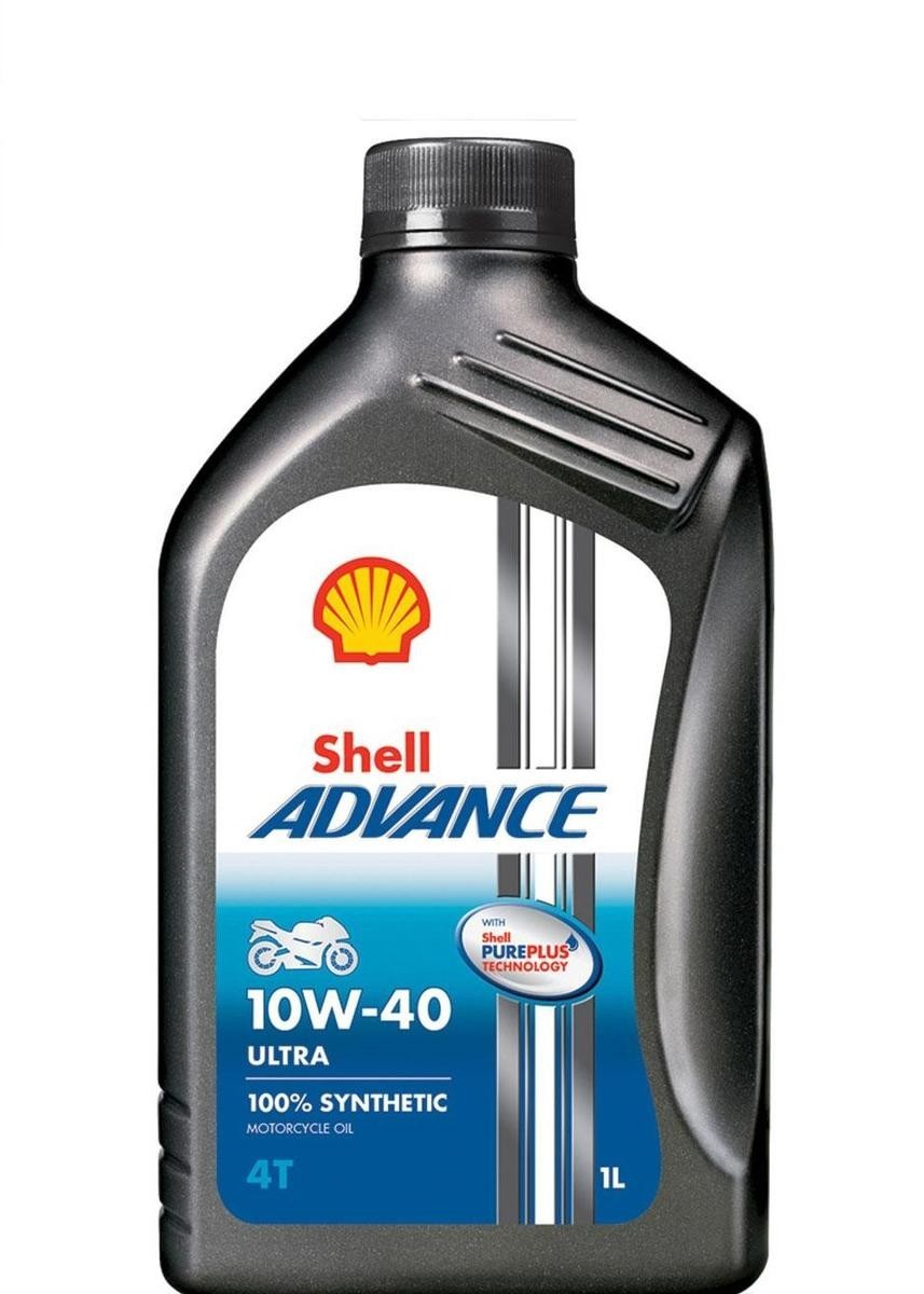 SHELL 550045040: Mootoriõli Advance 4T Ultra 10W-40 (SN/MA2) 1l, 10W-40 Advance, 4T Ultra