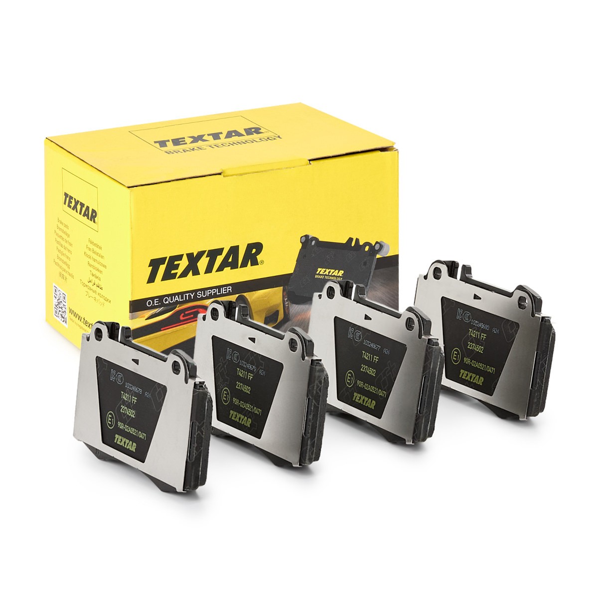 TEXTAR 2374502: Piduriklotsid Q+