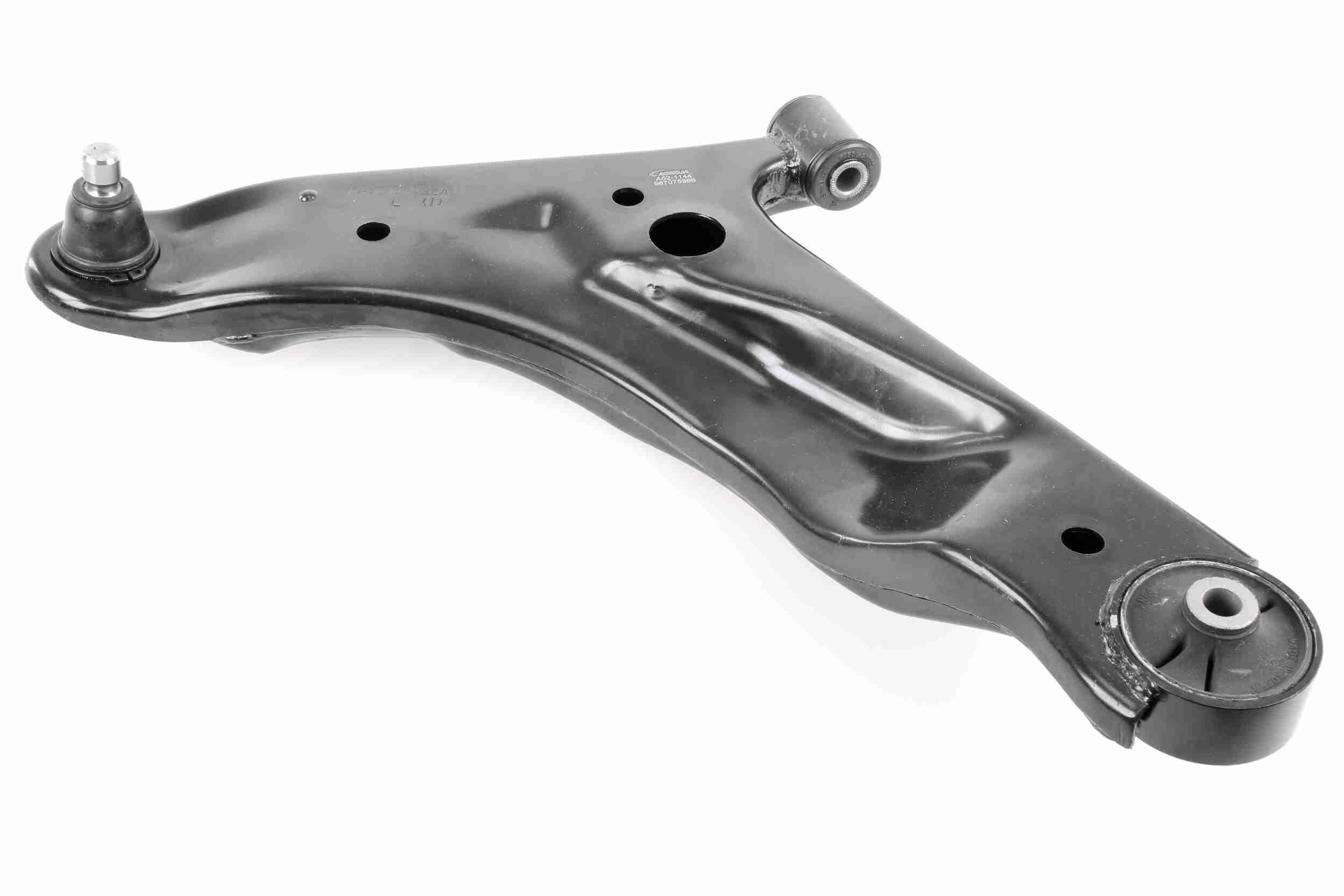 ACKOJA A52-1144: Bras de suspension Qualité ACKOJA originale Essieu avant gauche, inférieur, Tôle d'acier