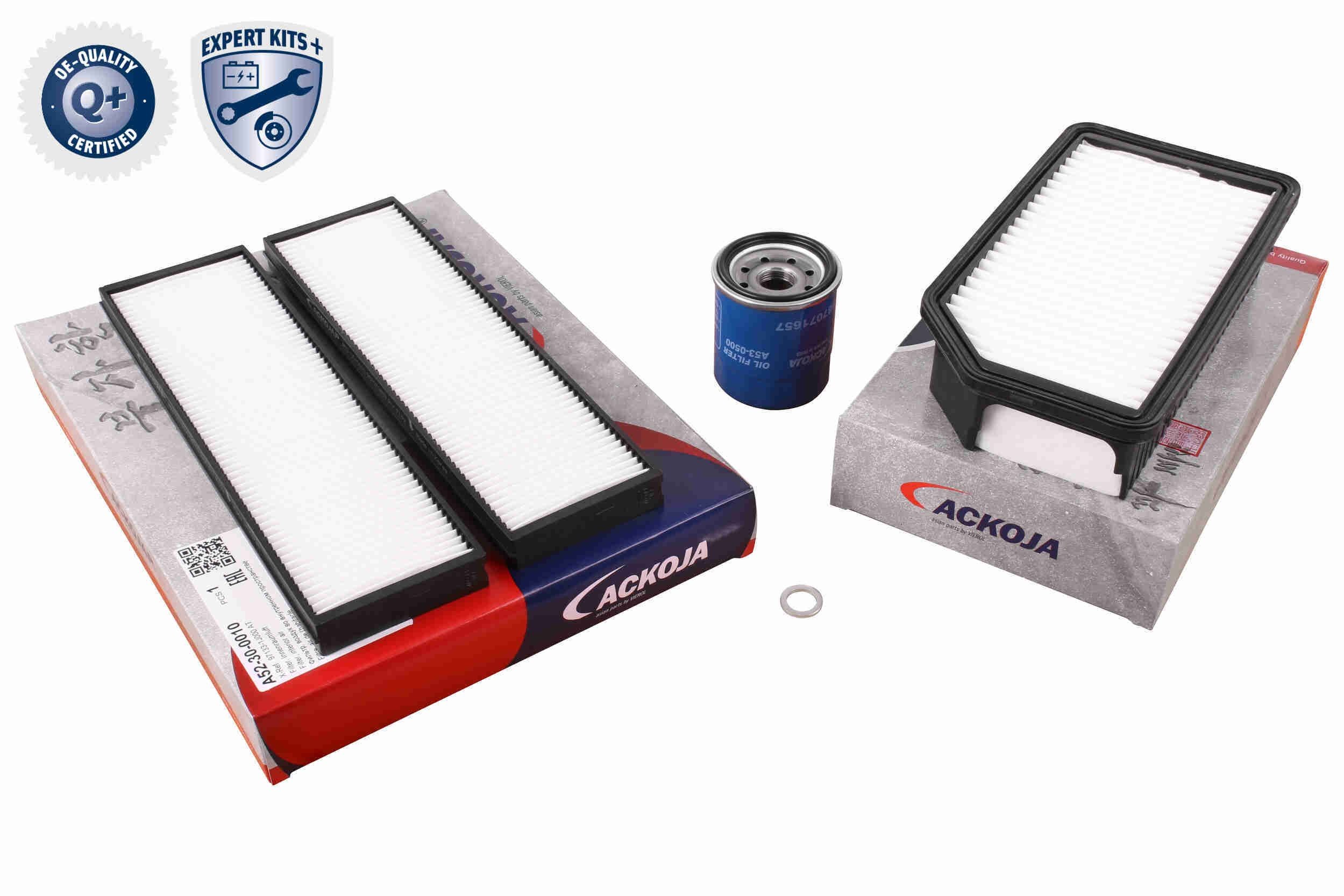 ACKOJA A52-2004: Filter-komplekt EXPERT KITS +