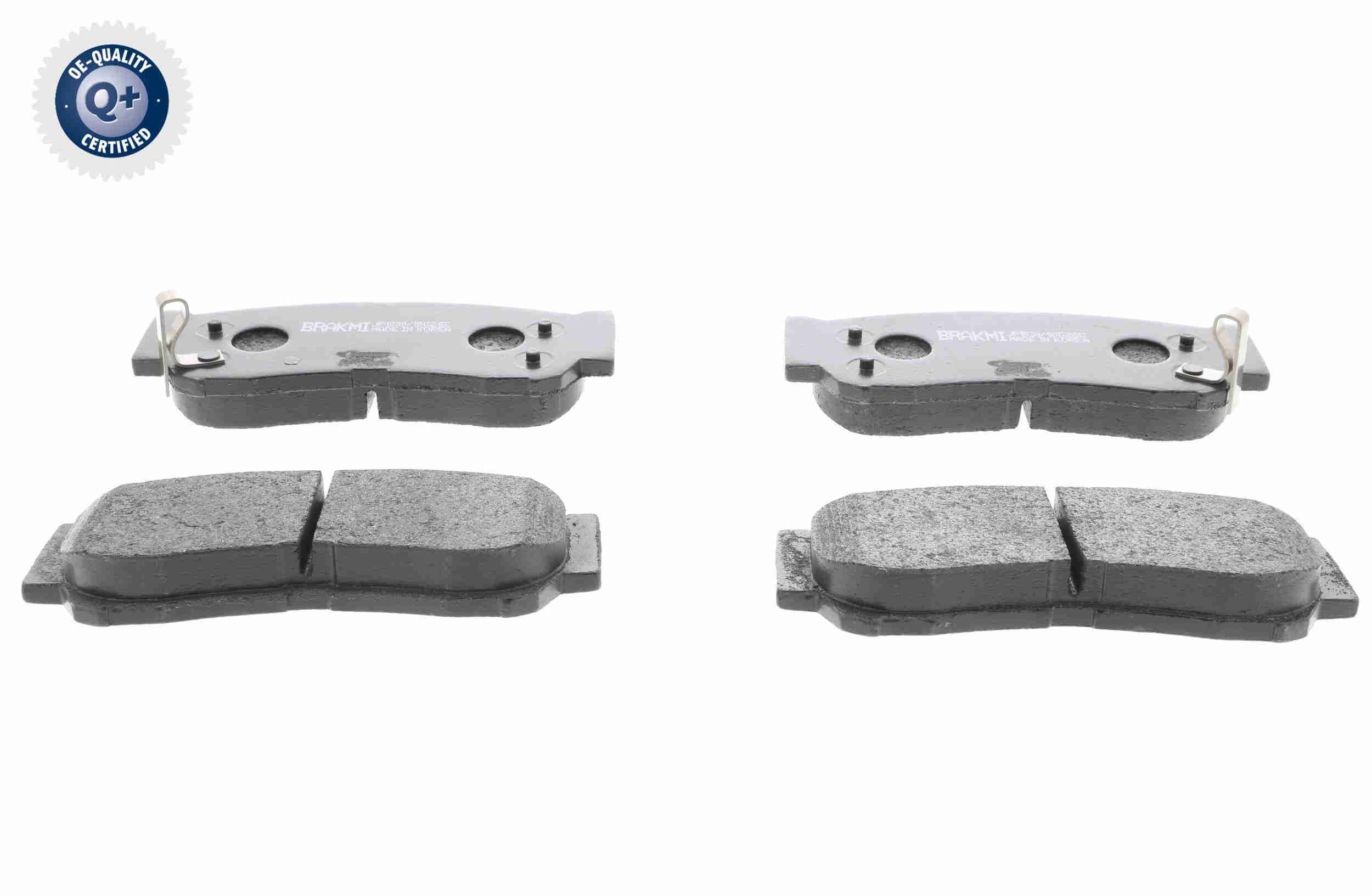 ACKOJA A52-2104: Piduriklotsid Q+, original equipment manufacturer quality Tagasild