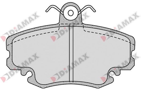 DIAMAX N09268: Piduriklotsid