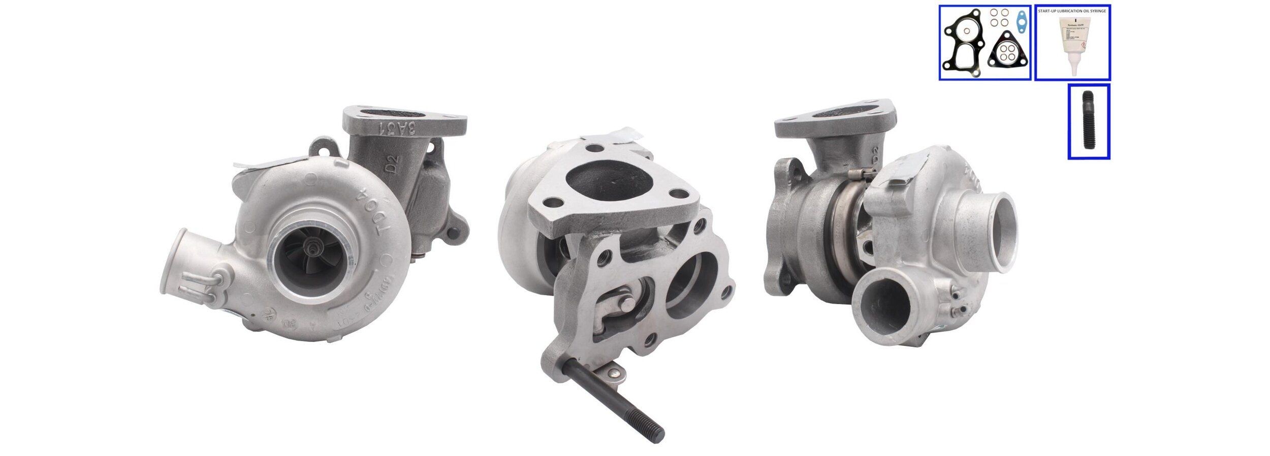 LUCAS LTRPA4917702500: Turbolader OE REMAN med pakninger