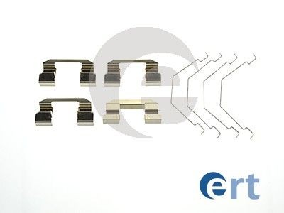 ERT 420089: Piederumu komplekts, Disku bremžu uzlikas Priekšējais tilts