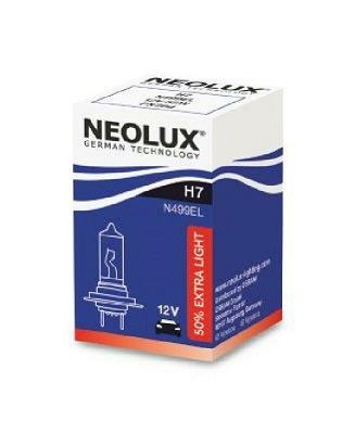 NEOLUX® N499EL: Hõõgpirn, Kaugtuli 12V, 55W, H7 ExtraLight