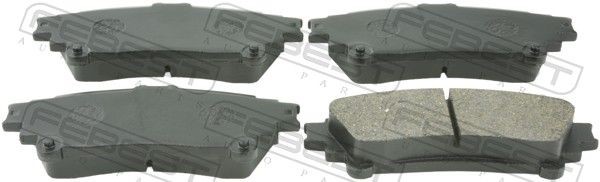 FEBEST 0101-GGL15R: Piduriklotsid Tagasild