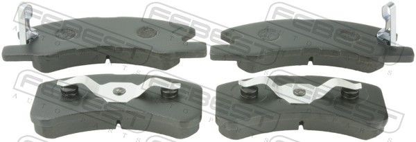 FEBEST 0401-A05AF: Kit pastiglie freni Assale anteriore