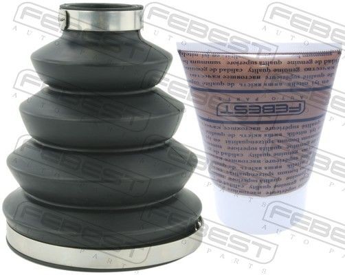 FEBEST 2117P-EXP: Gofruotoji membrana, kardaninis velenas rato pusė