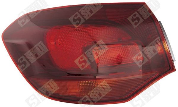 SPILU 58076: Copertura, Specchio esterno