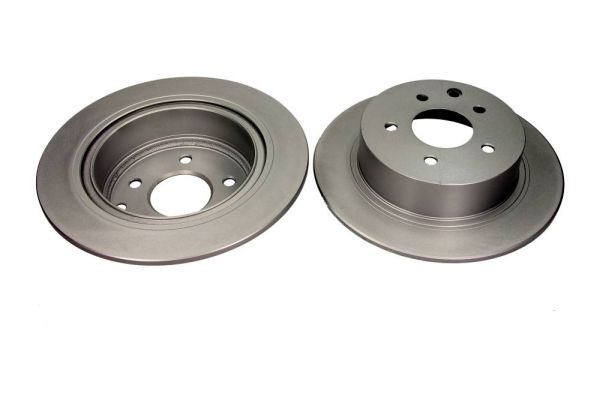 QUARO QD8823: Brzdový kotouč Zadní náprava, R: 291mm, plný, R: 291mm, lakováno, nátěr, bez náboje kola, bez šroubů vozidlového kola