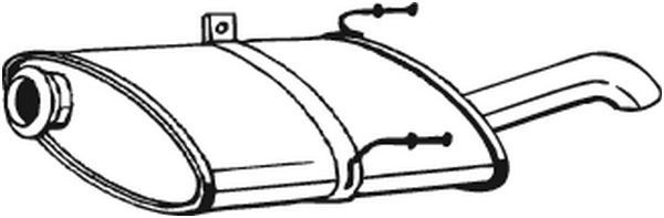 BOSAL 190-295: Lõppsummuti