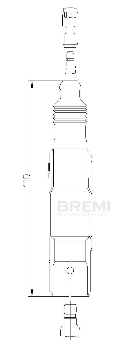 BREMI 13272A5: Pistik, süüteküünal