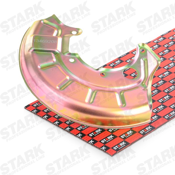 STARK SKSPB-2340026: Chapa protectora contra salpicaduras, disco de freno Eje delantero, izquierda