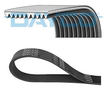 DAYCO 10PK1745HD: Soonrihm 1745,0mm, Ribide arv: 10