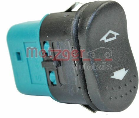 METZGER 0916398: Comutator, macara geam pe partea pasagerului ORIGINAL ERSATZTEIL