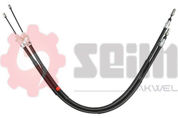 SEIM 555466: Cablu, frana de parcare spate, 836/684+755/645mm, 836/684+755/645mm