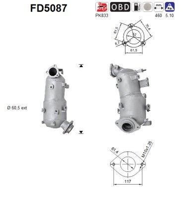 AS FD5087: Tahmafilter
