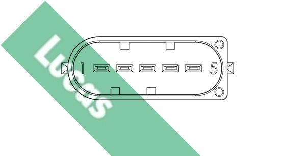 LUCAS FDM696: Senzor debit aer fara senzor de temperatura integrata
