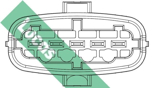 LUCAS FDM728: Luftmengdemåler med integrert lufttemperatursensor