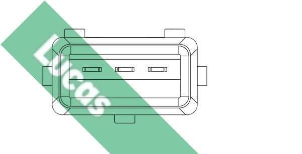 LUCAS FDM954: Débitmètre d'air sans capteur de température extérieure intégré