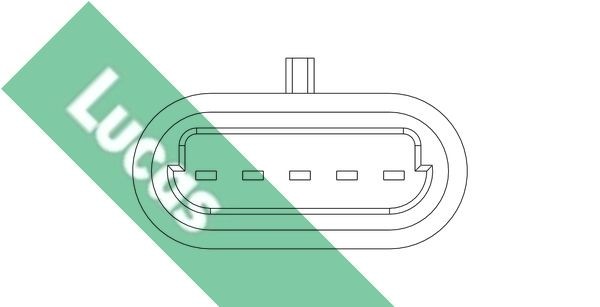 LUCAS FDM977: Luftmengdemåler med integrert lufttemperatursensor