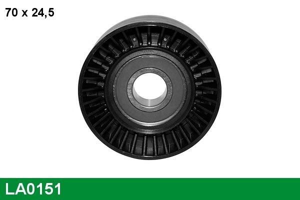 LUCAS LA0151: Seade- / juhtrull, soonrihm Ø: 70mm