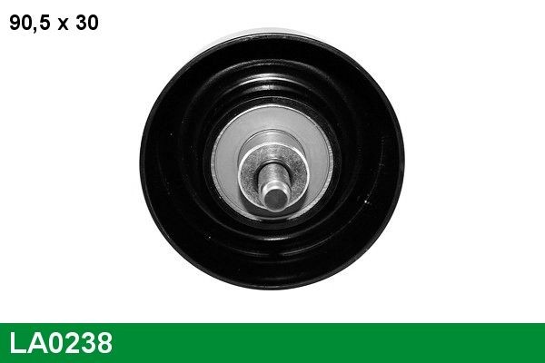 LUCAS LA0238: Seade- / juhtrull, soonrihm Ø: 90,5mm, Ø: 90,5mm