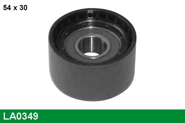 LUCAS LA0349: Seade- / juhtrull, soonrihm Ø: 17mm, Ø: 54mm