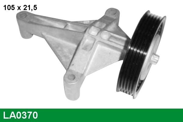 LUCAS LA0370: Rola intinzator, curea transmisie Ř: 105mm, Ř: 105mm