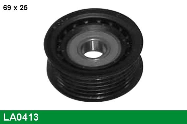 LUCAS LA0413: Seade- / juhtrull, soonrihm Ø: 17mm, Ø: 69mm