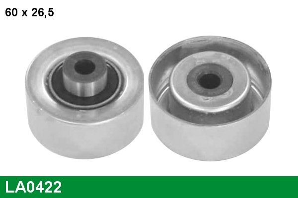 LUCAS LA0422: Seade- / juhtrull, soonrihm Ø: 10mm, Ø: 60mm