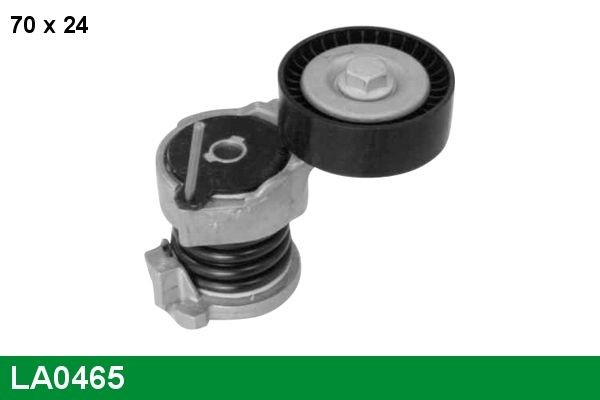 LUCAS LA0465: Pingutusrull, soonrihm Ø: 70mm, Ø: 70mm